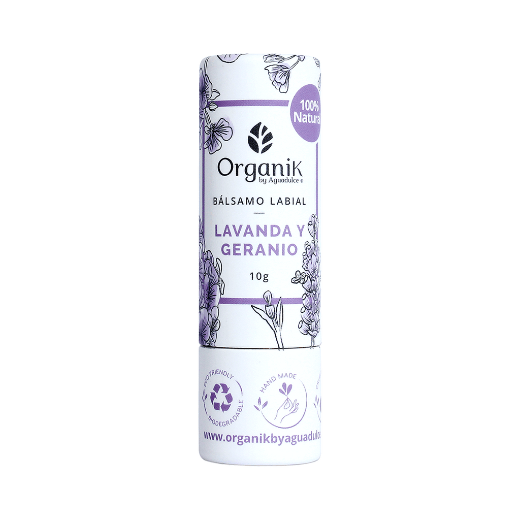 Bálsamo Labial Natural Lavanda Geranio