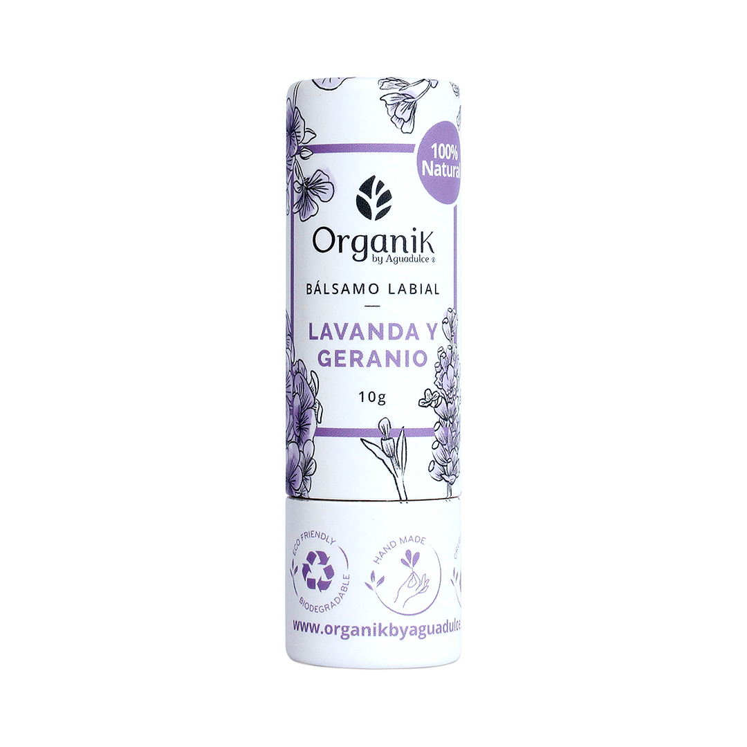 Bálsamo Labial Natural Lavanda Geranio
