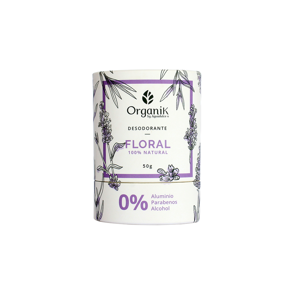 Desodorante Natural 50g Floral